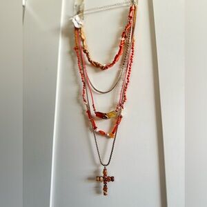 Free People Academia Layered Necklace - NWT